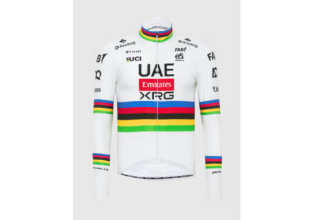 Maglia Pissei Manica Lunga Replica Tadej Pogacar World Champion